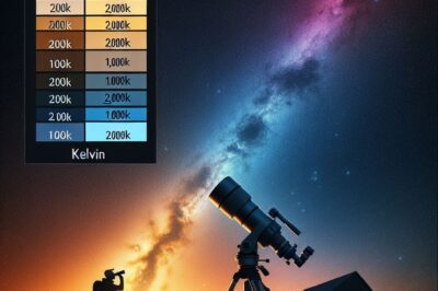 Best Kelvin Settings for Astrophotography: Optimal Temperature Guide & Techniques