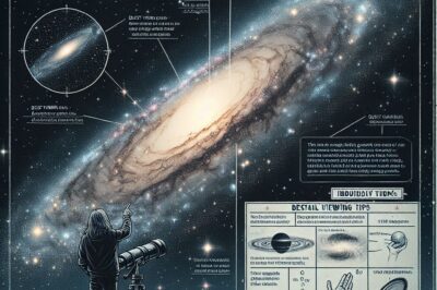 Astrophotography Andromeda Galaxy Viewing Guide